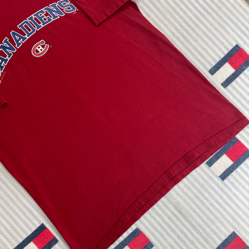 Vintage Montreal Canadians NHL Hockey short sleeve tee shirt - Picture 5 of 10